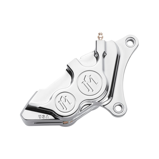PM, rear 4-p 137x4B caliper, 11.5". Chrome
