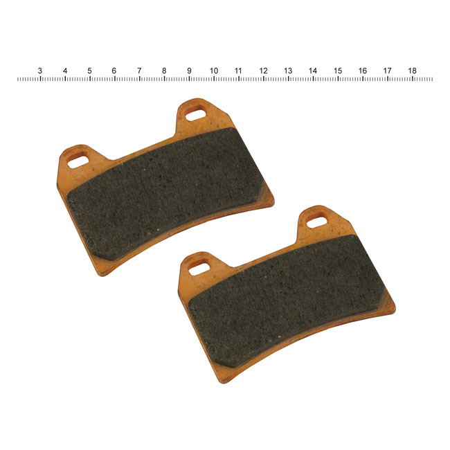 Performance Machine, sintered brake pad set (2pk)
