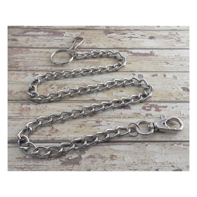 Amigaz Wallet Chain Punk Leash - Chain Necklace Combo 29"