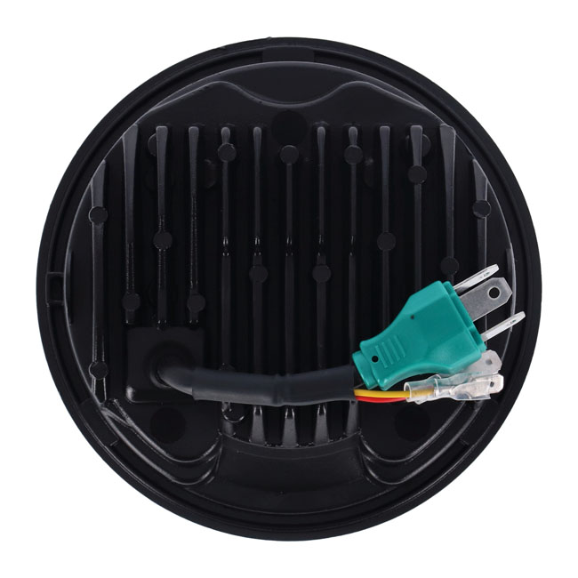 BRIGHT, 5.3/4 INCH LED HEADLAMP UNIT. BLACK