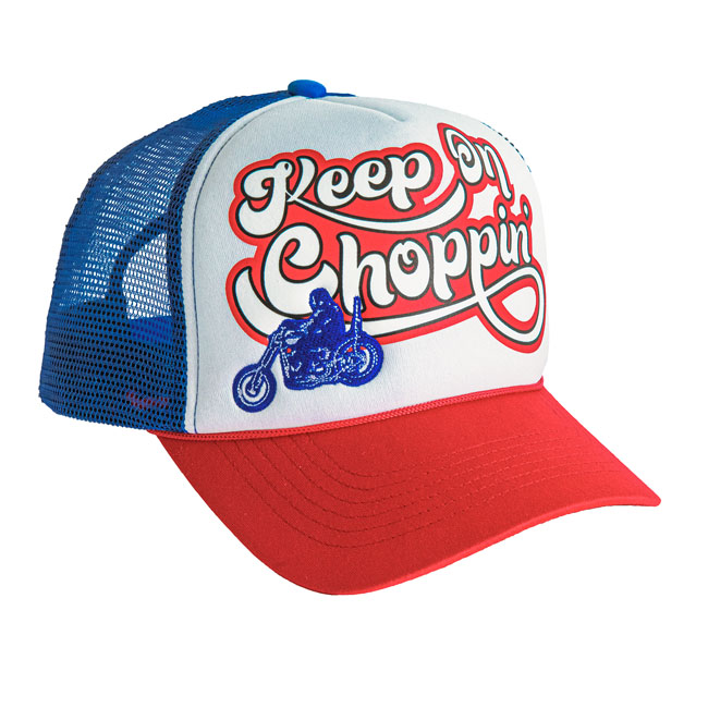 13 1/2 Keep On Choppin'' trucker cap