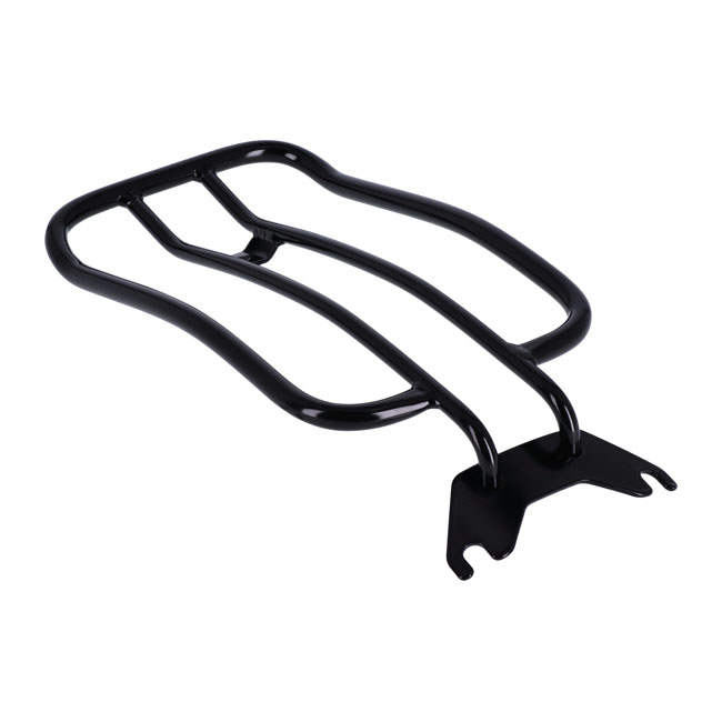 Solo seat luggage rack, 7". Black
