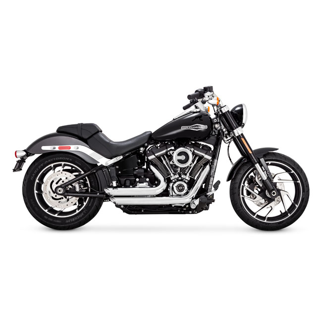 Vance & Hines, Shortshots staggered PCX exhaust. Chrome