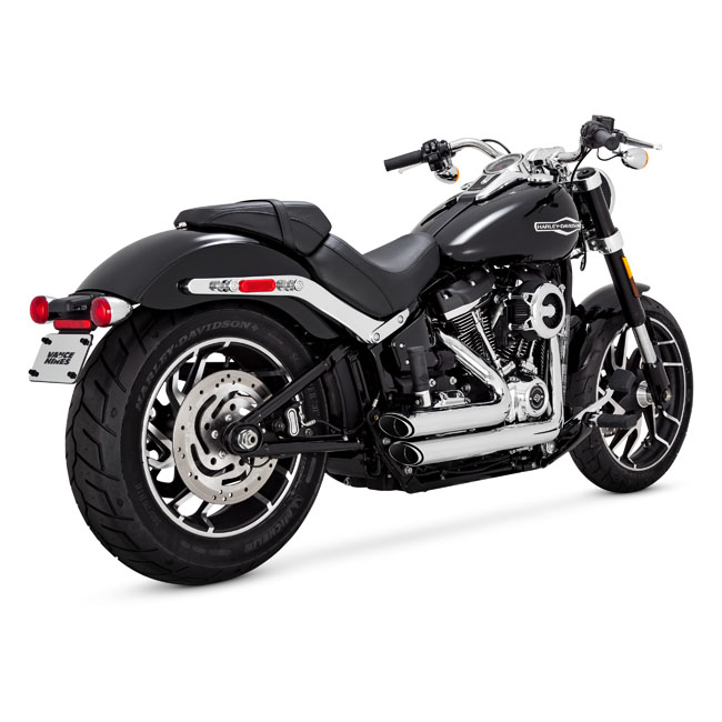 Vance & Hines, Shortshots staggered PCX exhaust. Chrome