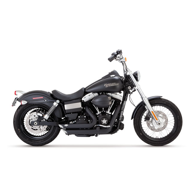 Vance & Hines, Shortshots staggered exhaust. Black