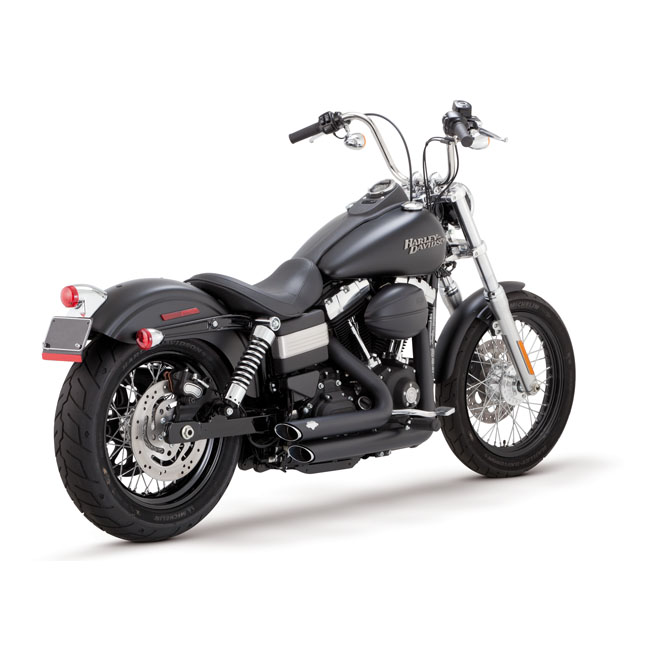 Vance & Hines, Shortshots staggered exhaust. Black