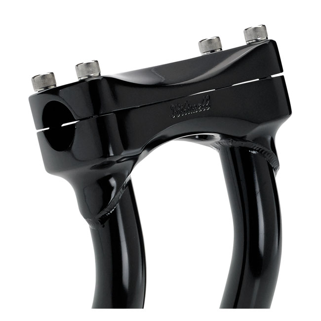 Biltwell, Murdock pullback risers 8" black, TUV appr.