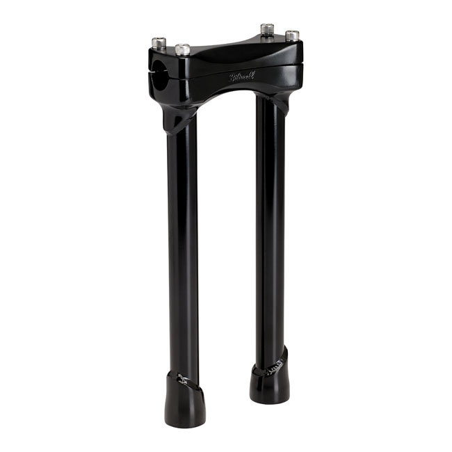 Biltwell Murdock risers 12" black, TUV appr.