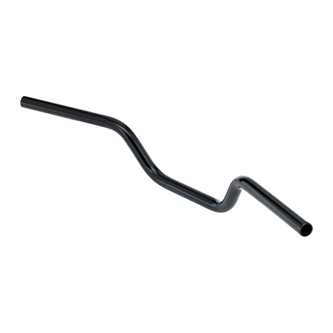 Biltwell 1" styre Tracker High svart, TUV appr