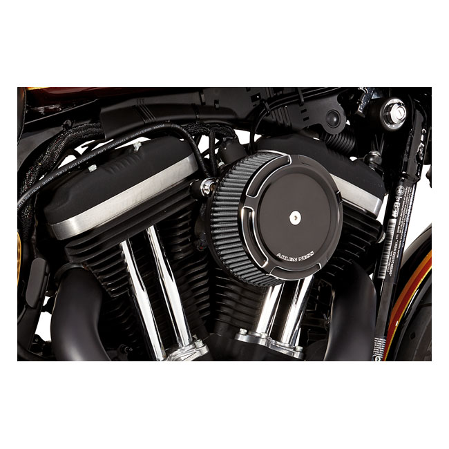 Arlen Ness, Stage 1 Big Sucker air cleaner kit. Bev. Black