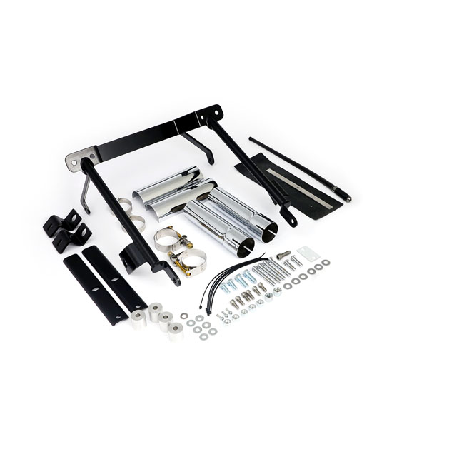 Arlen Ness, 'Down-n-Out' stretched fender kit. 2 cut-outs