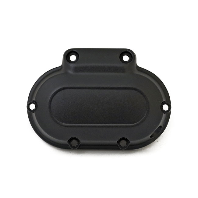 Transmission end cover smooth, cable clutch. Black