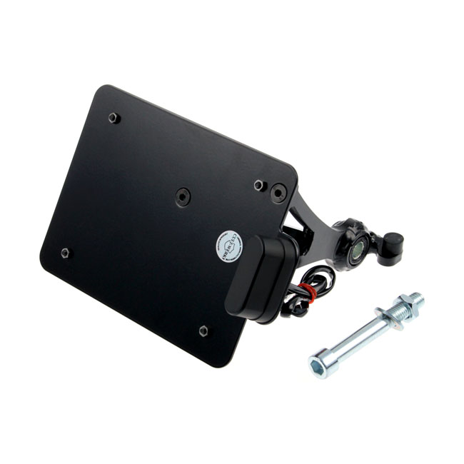 Cult-Werk, side mount license plate bracket. Switzerland