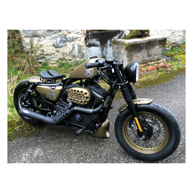 Cult-Werk, bug spoiler 'Bobber'. Matte black