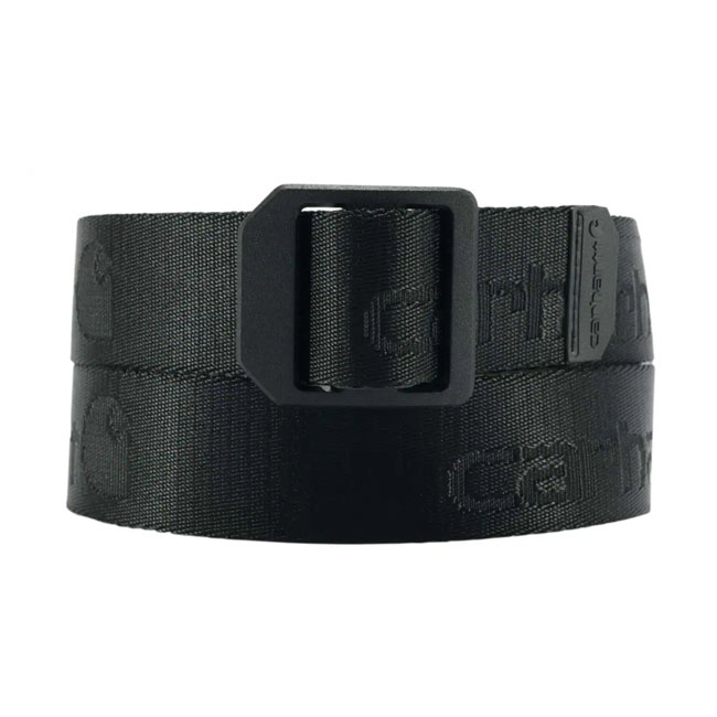 CARHARTT NYLON WEBBING LADDER LOCK BELT BLACK