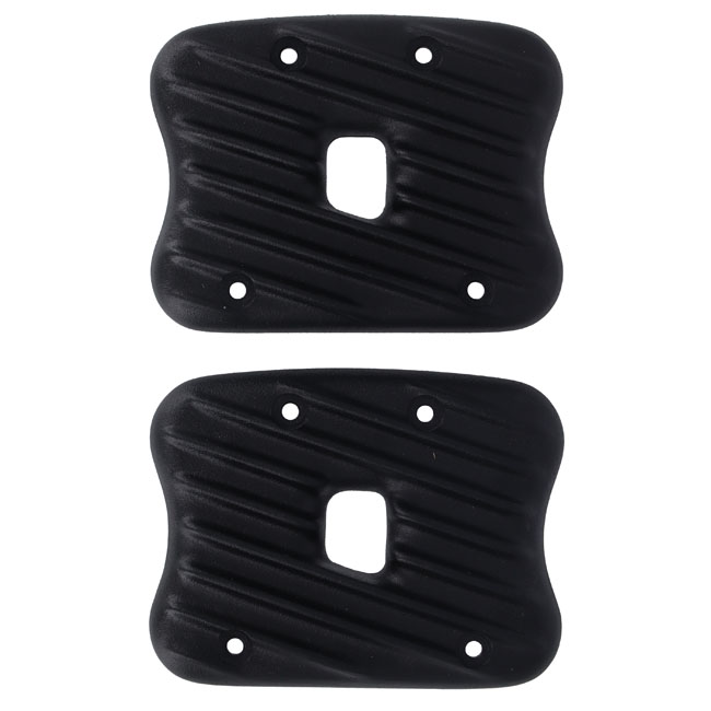 EMD, Sportster Ribster rocker cover set. Black