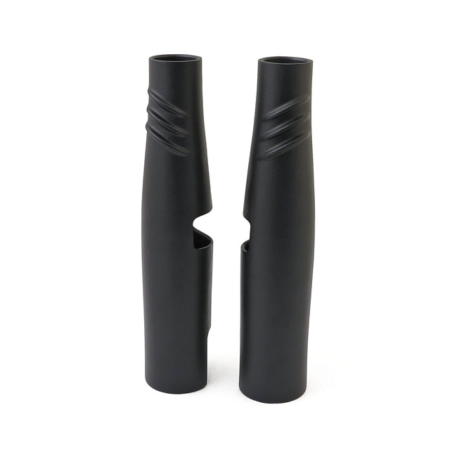 EMD, Bombshell 49 upper fork tube covers. Black