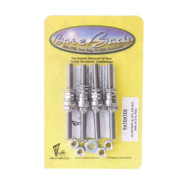 Cycle Visions barebacks saddlebag mount kit