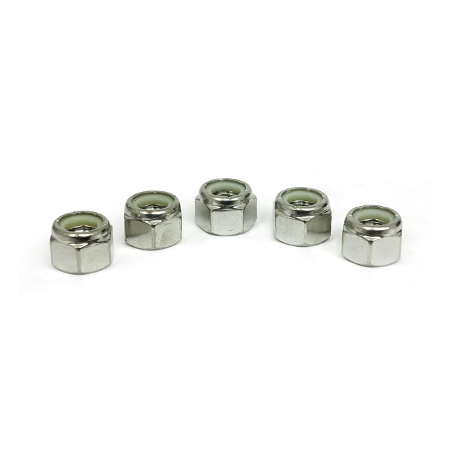 9/16-12 LOCKNUT STAINLESS - 25 PACK