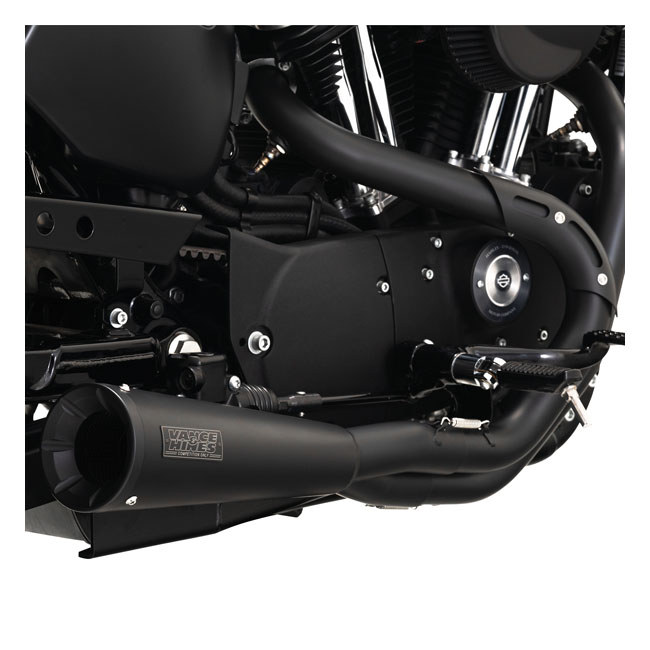 Vance & Hines, Upsweep 2-1 exhaust. Stainless black