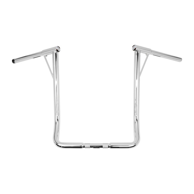 Burly, 1-1/4" Louie B bar, 19" rise. Chrome