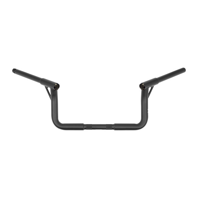 Burly, 1-1/4" Louie B bar, 8" rise. Black