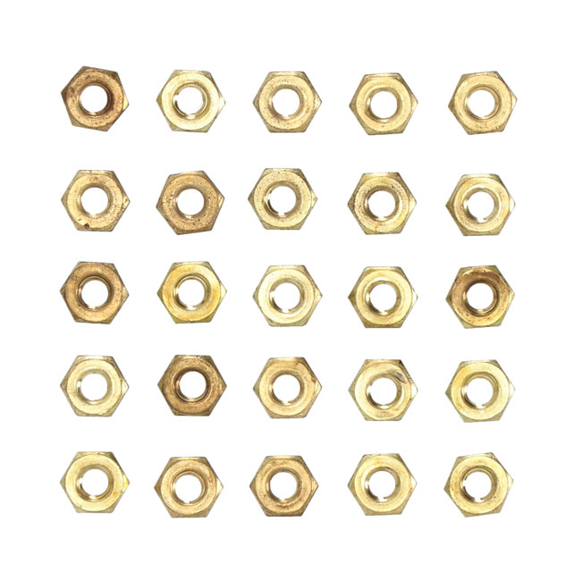 HEX NUT, 10/32 X 1/8 X 5/16 - 25-PACK