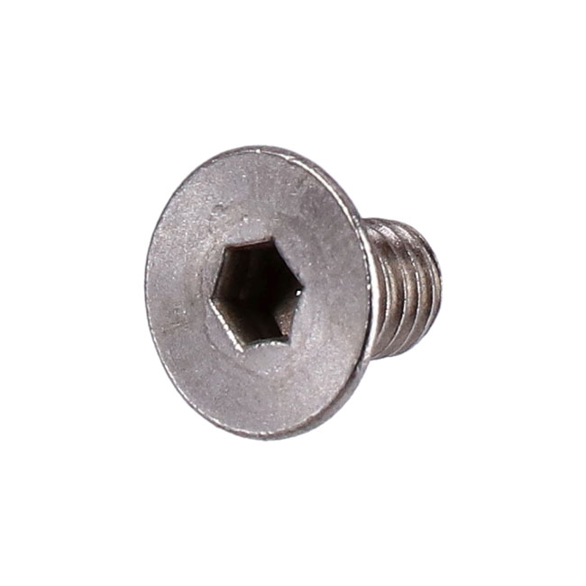 M6 X 10MM FLATHEAD ALLEN BOLT STAINLESS