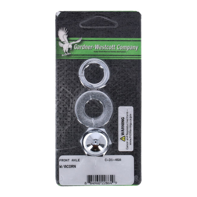GW FRONT AXLE NUT KIT ACORN