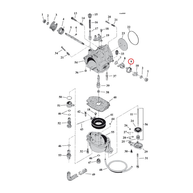 S&S ACTUATOR SPRING, PUMP