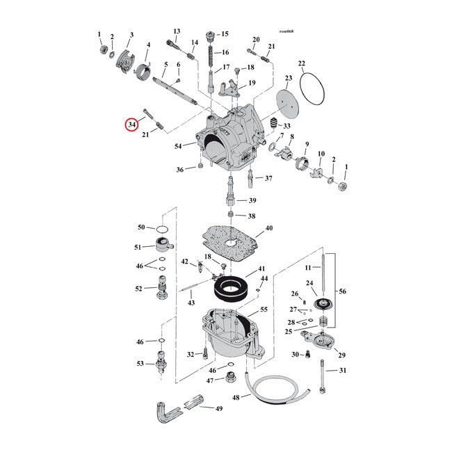 S&S SCREW, IDLE SPEED