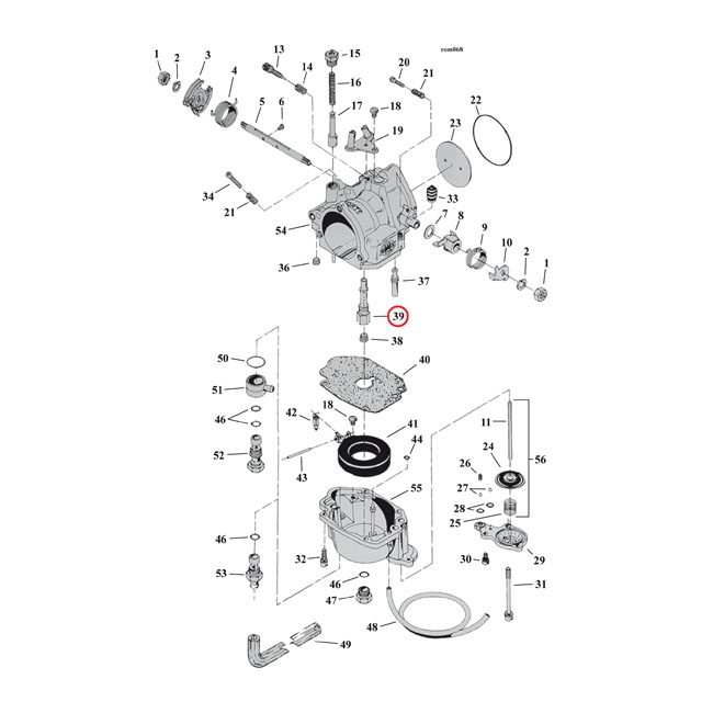 S&S MAIN DISCHARGE TUBE