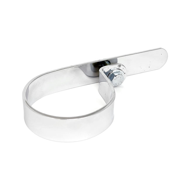 Paughco muffler P-clamp 3" chrome