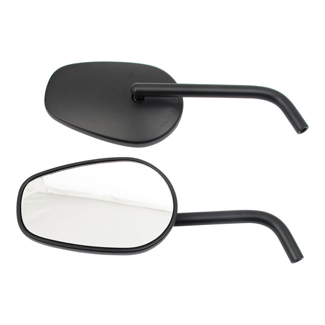 Highway Hawk, 'Classic' mirror set. Black