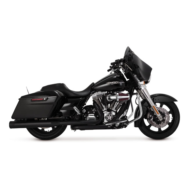 Vance & Hines, 4" Eliminator 400 slip-on mufflers. Black