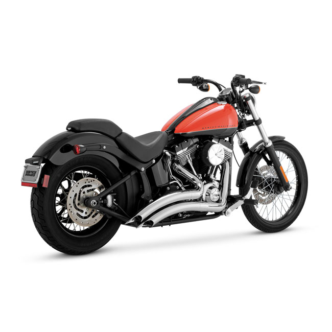 Vance & Hines, 2-1/2" Big Radius 2-2 exhaust. Chrome
