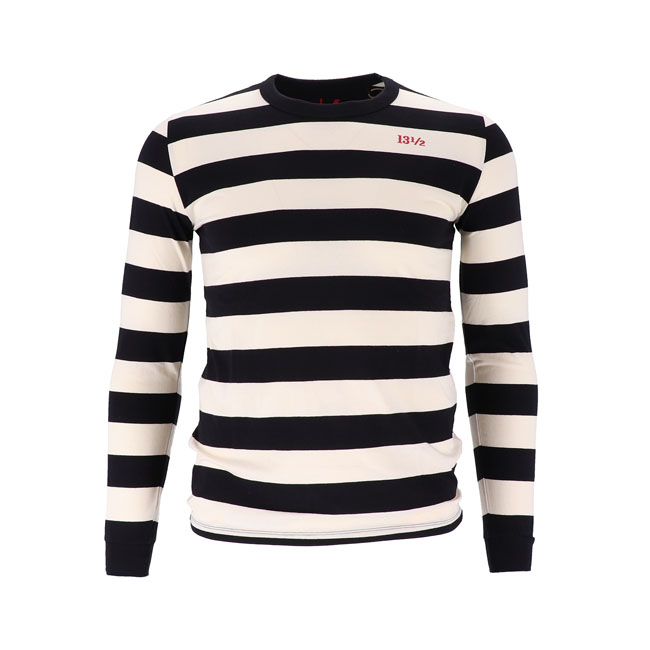 13 1/2 Behind Bars longsleeve white/black