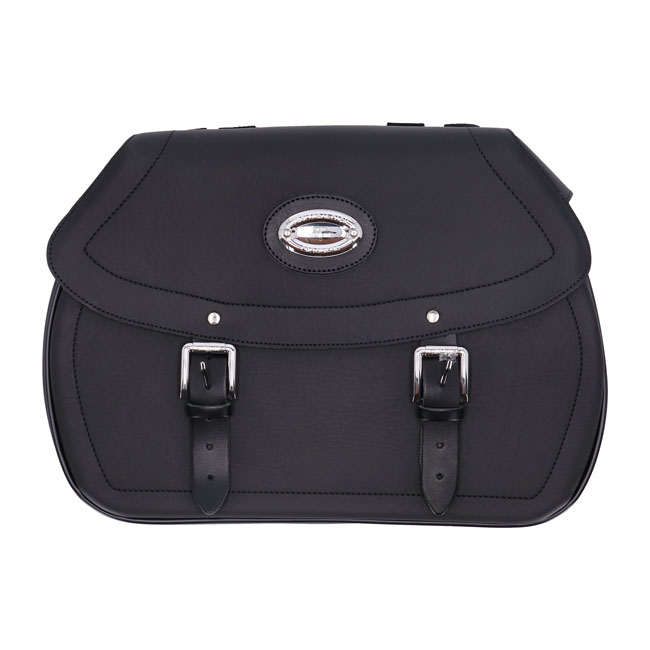 Longride, univ. Iparex saddlebags CIL138. Black smooth