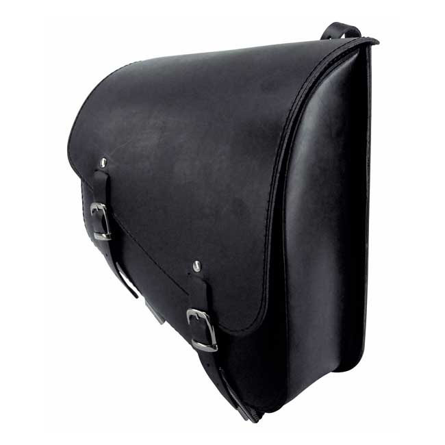 LONGRIDE, LEATHER FRAME BAG BLACK