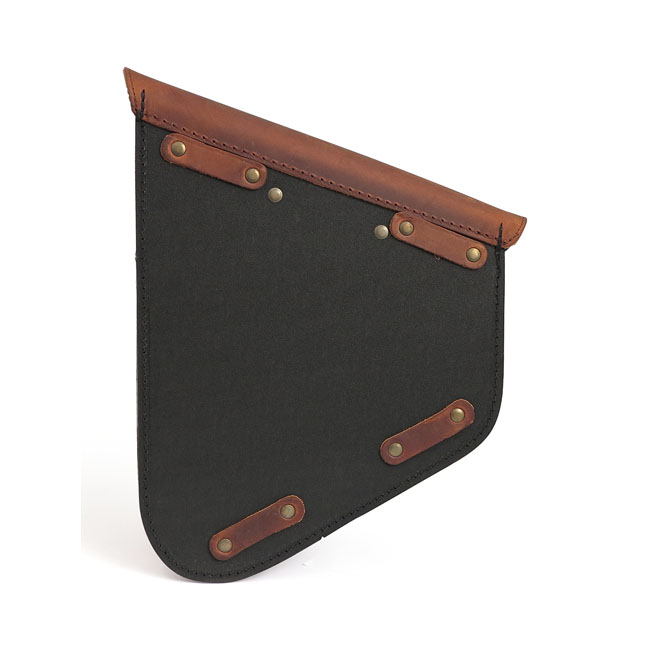 LONGRIDE, LEATHER FRAME BAG BROWN