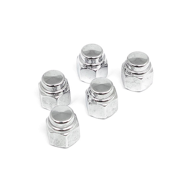 Colony, cap nuts 3/8-24 chrome plated