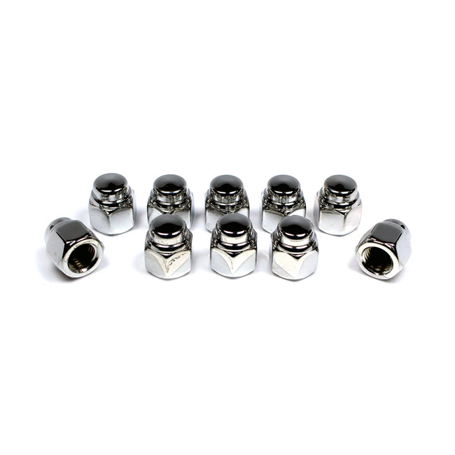 Colony, cap nuts M10 (1.25) chrome plated