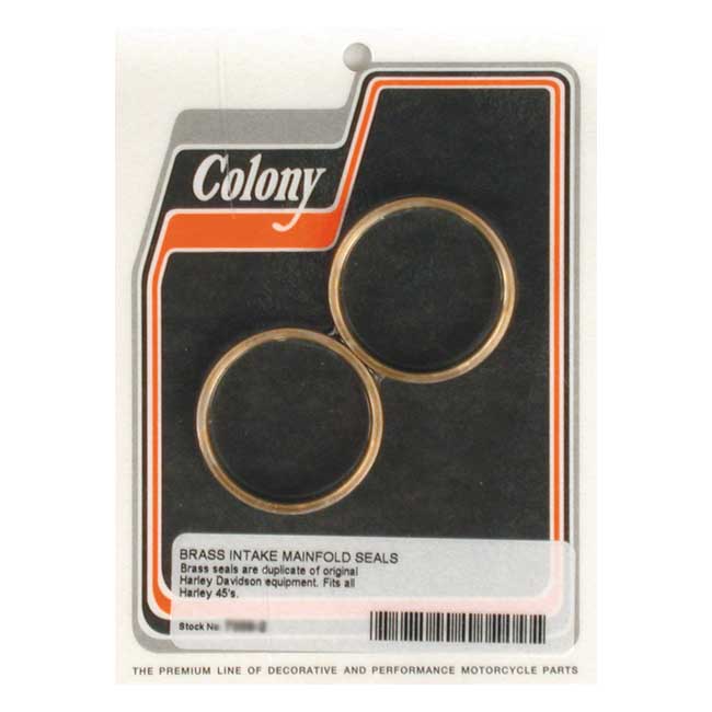 COLONY MANIFOLD SEALS, PLUMBER STYLE