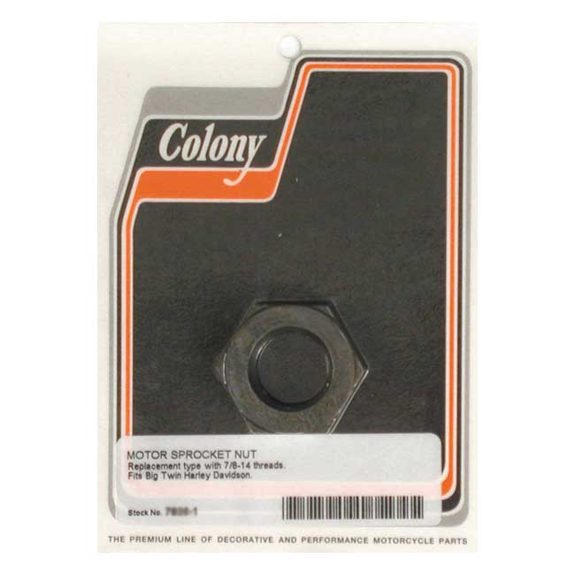 COLONY MOTOR SPROCKET NUT