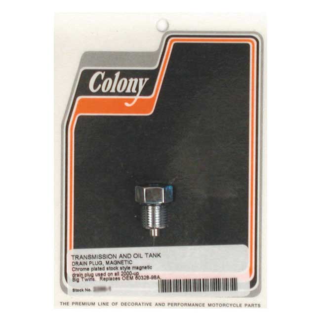 COLONY OIL DRAIN PLUG, MAGNETIC