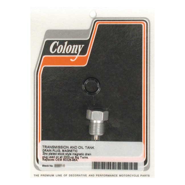 COLONY OIL DRAIN PLUG, MAGNETIC