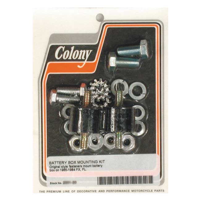 COLONY BATTERY BOX MOUNT KIT