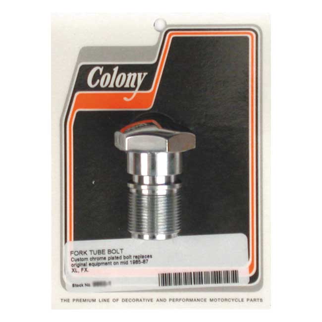 COLONY, FORK TUBE CAP BOLTS