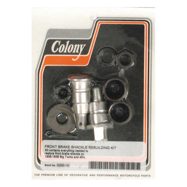 COLONY FRONT BRAKE SHACKLE REBUILD KIT