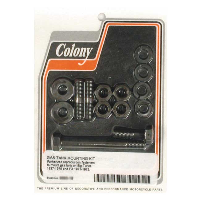 COLONY 37-75 bensintank montering KIT
